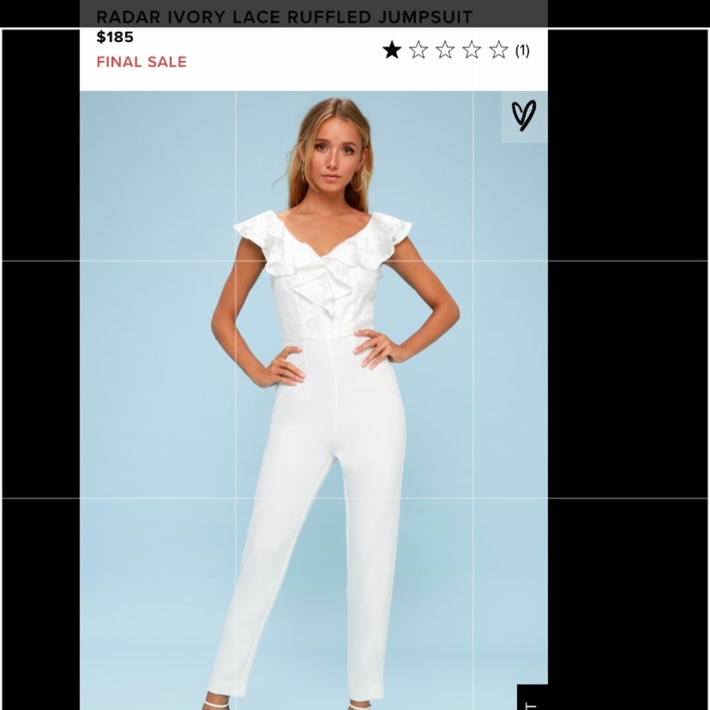 Ivory jumpsuit